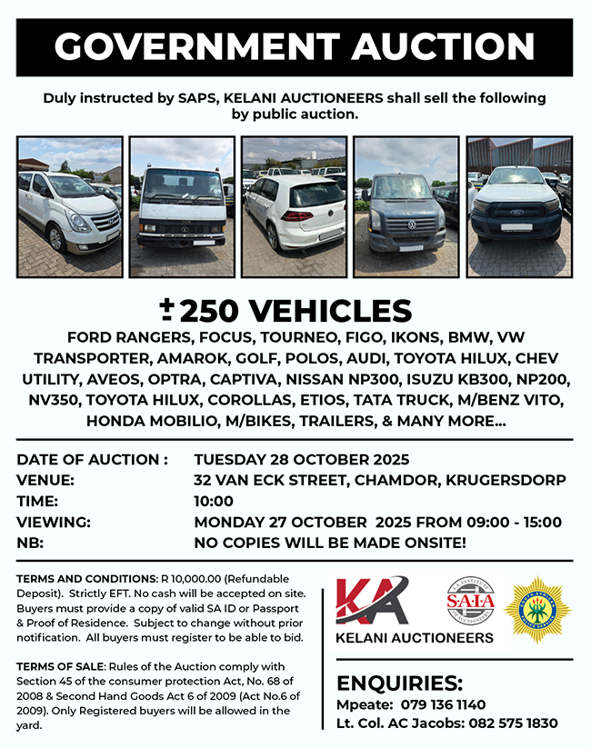 Government Auction Banner